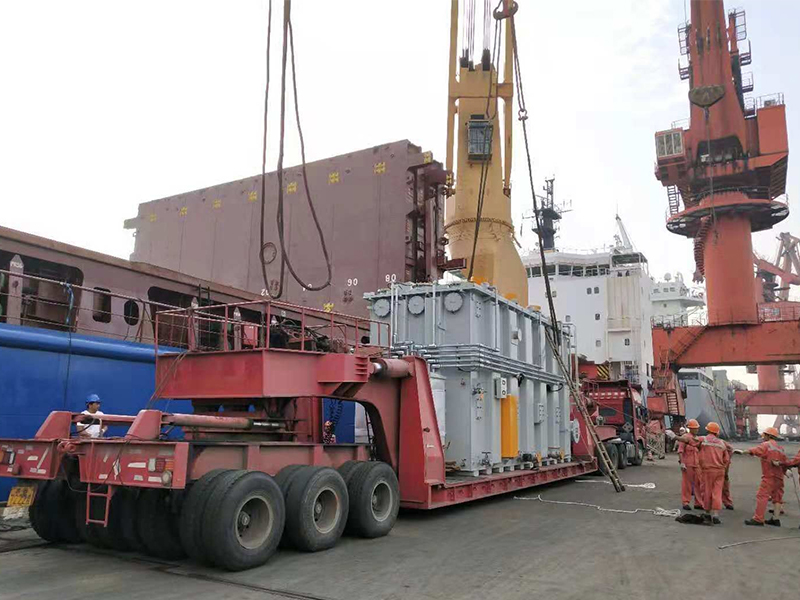共計200噸大型冷卻機組，廊坊--雅加達，散雜船門到門運輸全案。